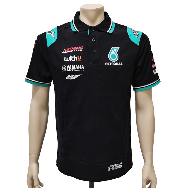 正版 國油 PETRONAS yamaha t shirt t恤 廠隊 motogp 公司貨 polo衫 立領 經理衫