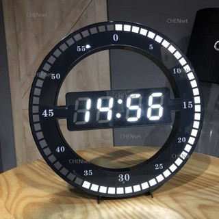 【CHENset】Nordic 環狀 智慧光感 LED 電子鐘 時鐘 鐘