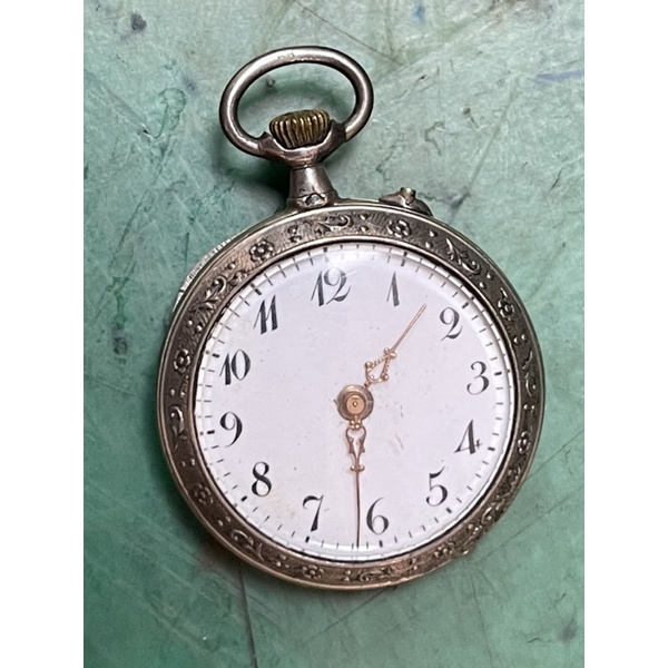女用銀製 機械古董 懷錶