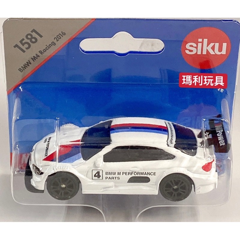 【瑪利玩具】SIKU合金車 SIKU BMW M4賽車2016 SU1581