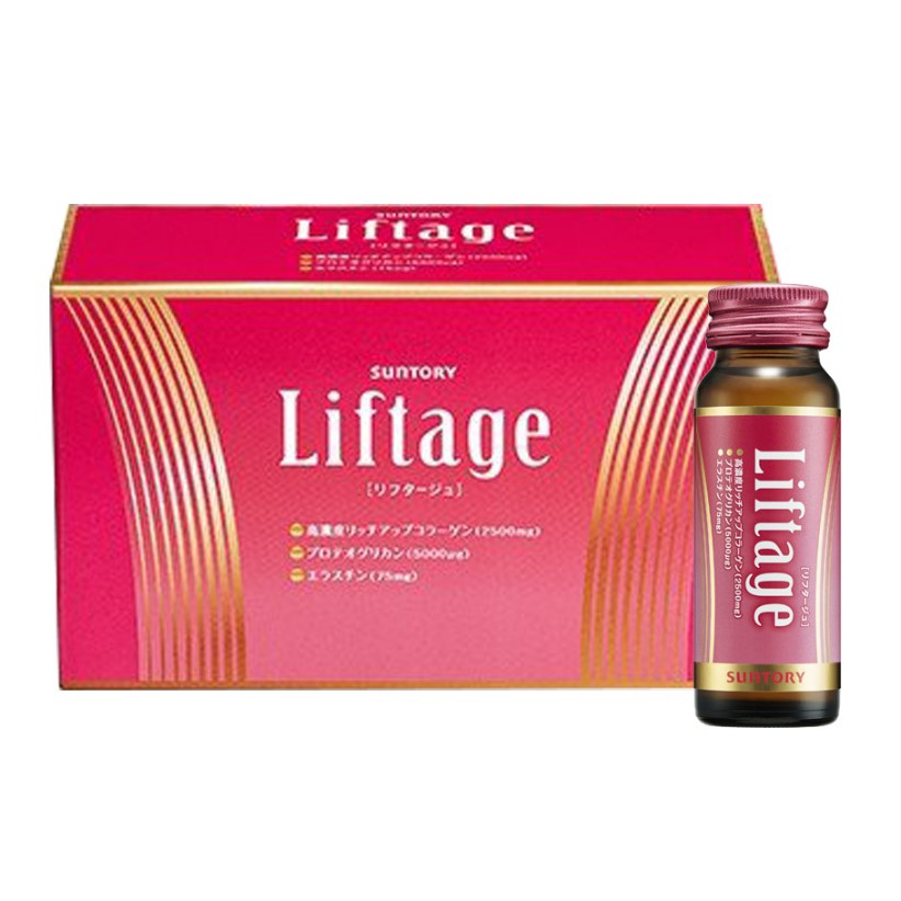 蛋白聚醣三得利Liftage 1盒10瓶5000ug（日本直銷）