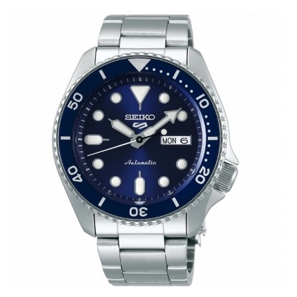 SEIKO 5 運動潮流機械腕錶 藍面 4R36-07G0B(SRPD51K1)(sk037)