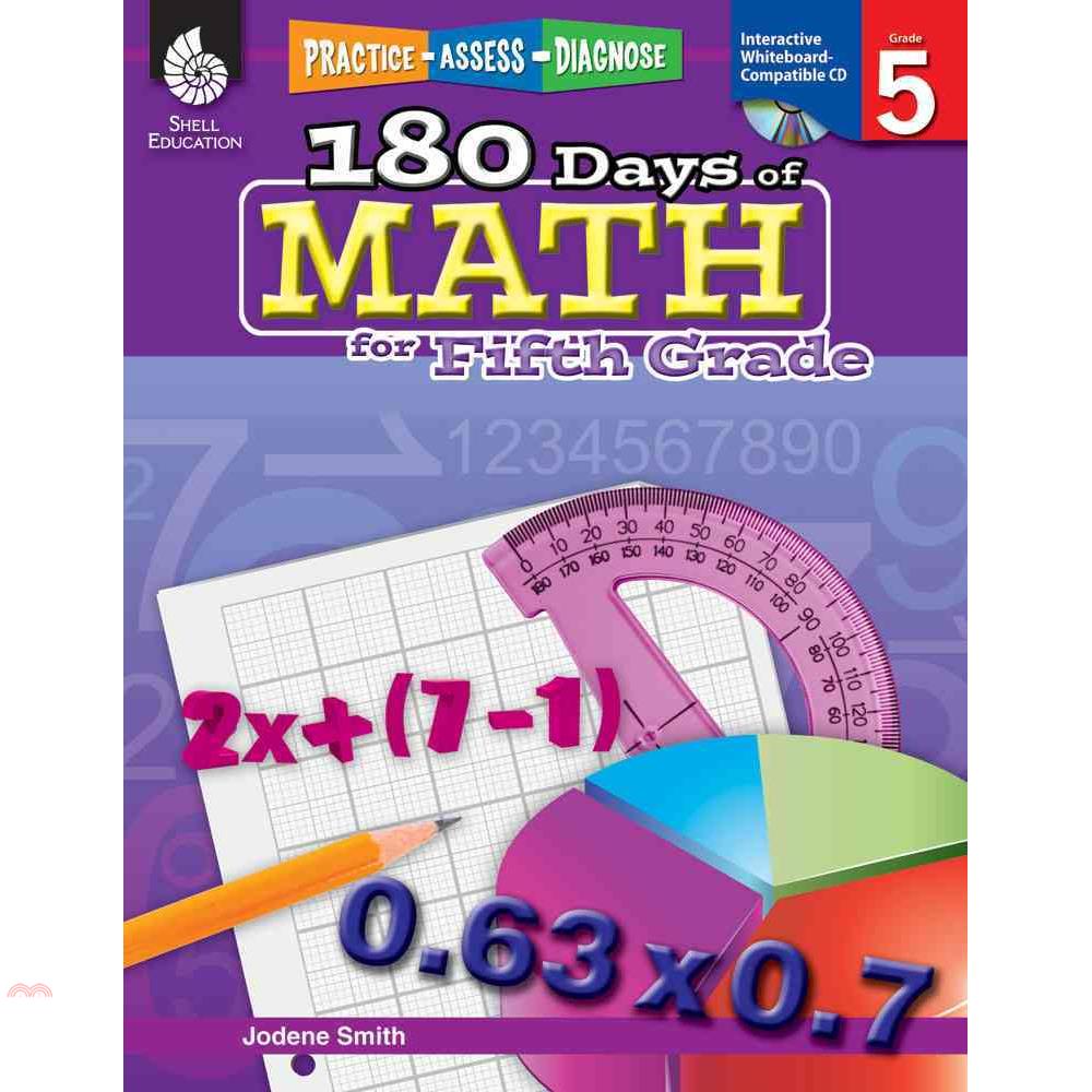 Practice, Assess, Diagnose: 180 Days of Math for Grade 5