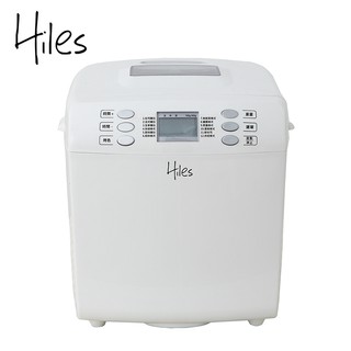 特A福利品 Hiles DC直流變頻省電全自動製麵包機(HE-1182)送隔熱手套 12種模式 揉麵團保溫不沾鍋