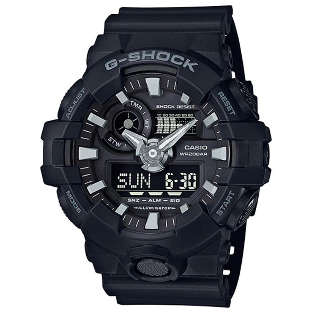 【CASIO】卡西歐 G-SHOCK GA-700-1B  原廠公司貨【關注折扣】