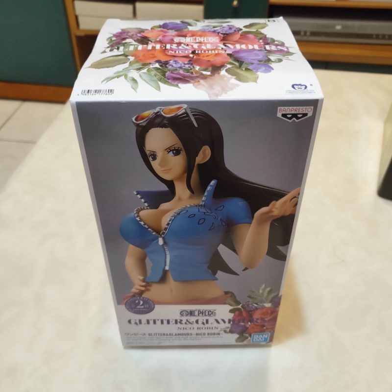 116m 海賊王 新款 G&G尼可 羅賓 白證正版公仔