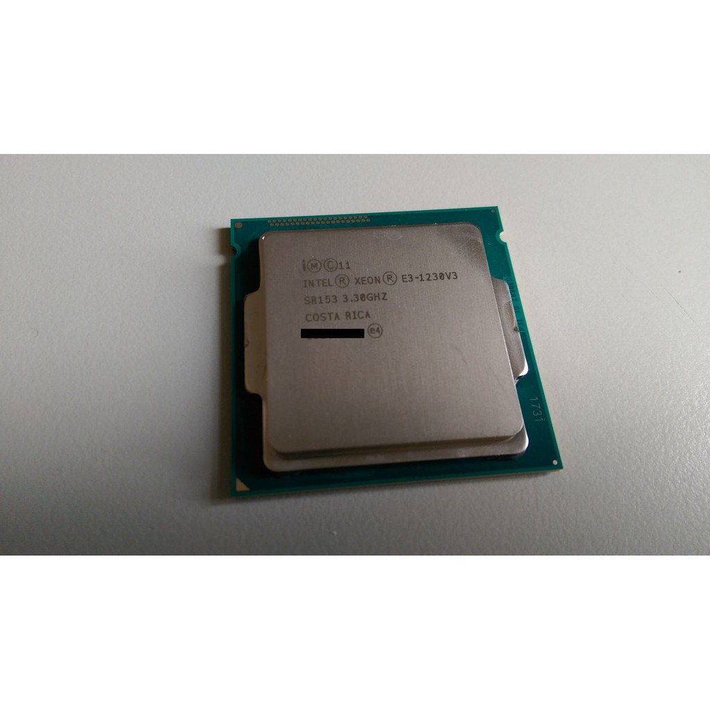 Intel XEON E3-1230 V3 1150腳位 CPU (1231 V3 i7 4770 4790)