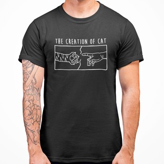 THE CREATION OF CAT 中性短袖 7色 (現貨) 創造貓咪亞當創世紀米開朗基羅文藝復興趣味班服團體服