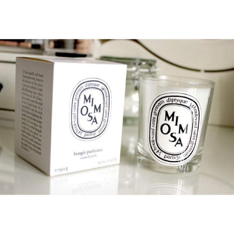 Diptyque 法國香氛蠟燭 Mimosa 含羞草190g 現貨專櫃正品 聖誕交換禮物