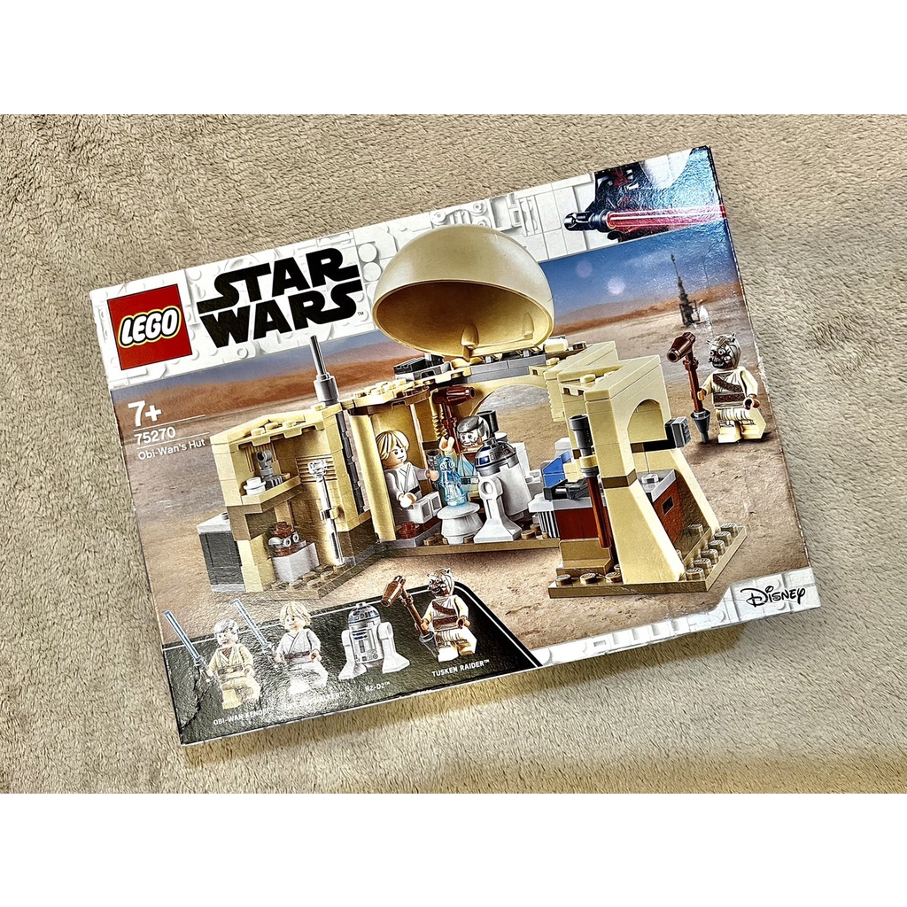 【現貨】LEGO 樂高 75270 歐比王小屋 Obi-Wan's Hut 盒損 甜甜價