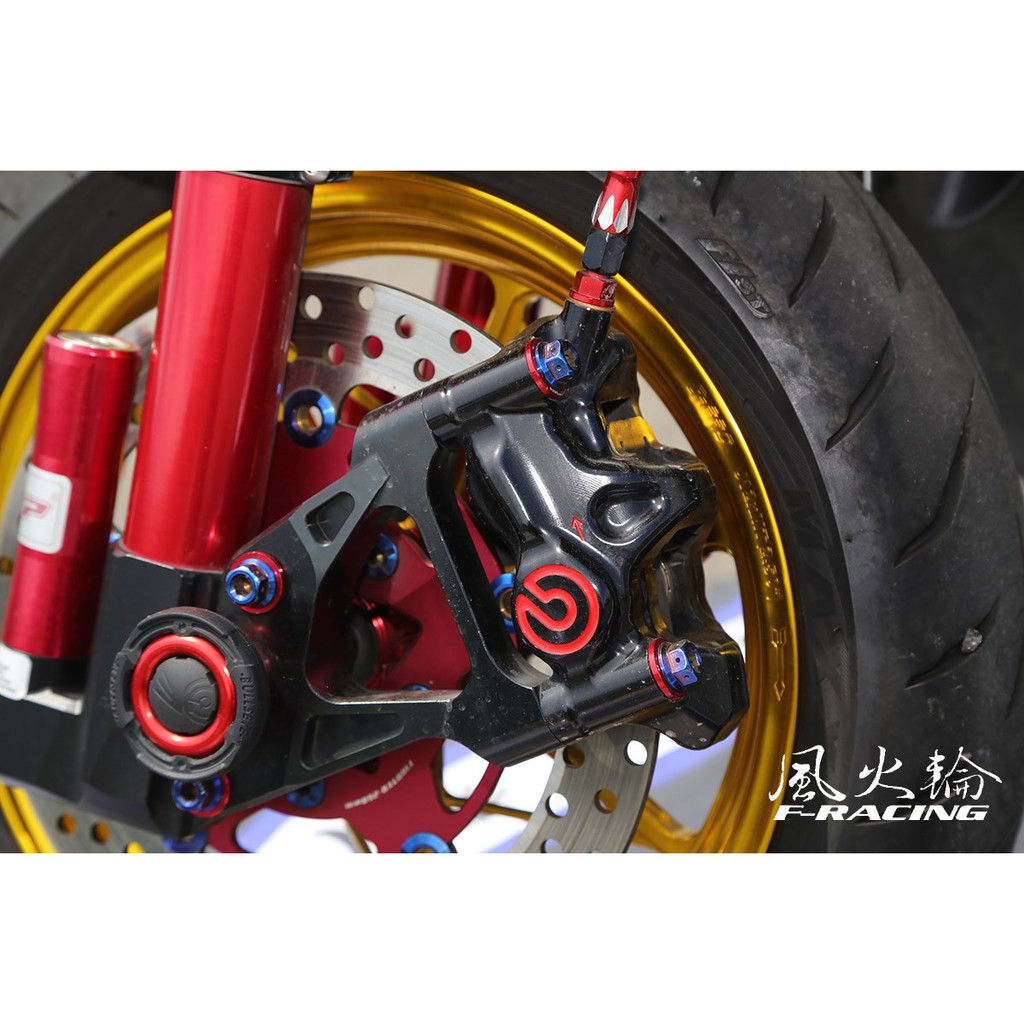 《汐止風火輪》 BREMBO 484 CNC 鍛造 輻射卡鉗 100/108mm 義大利 豐年俐 公司貨