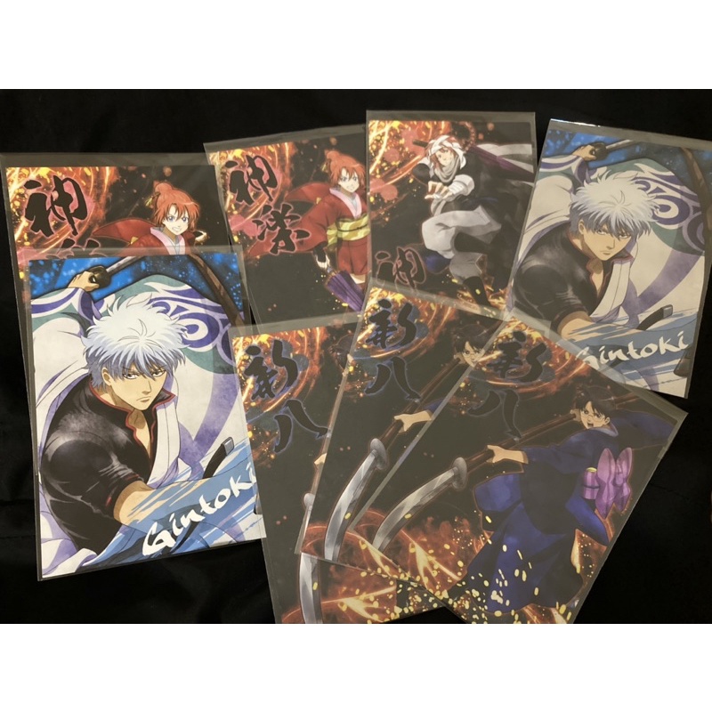 銀魂吉原炎上篇全新未拆完整盒全10種坂田銀時神威神樂月詠任選特典4枚 蝦皮購物