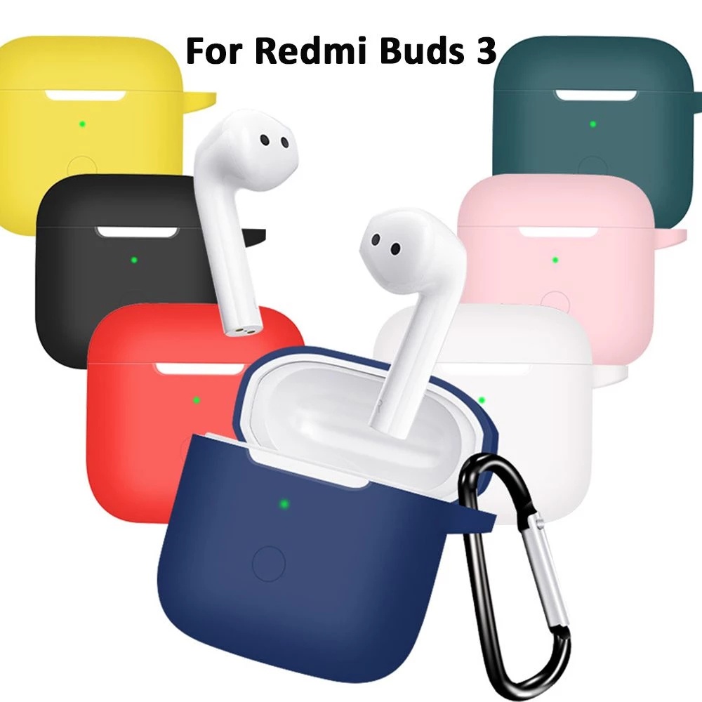 Redmi Buds 3 保護套 / Redmi Buds 3 無線藍牙耳機充電器外殼的矽膠套