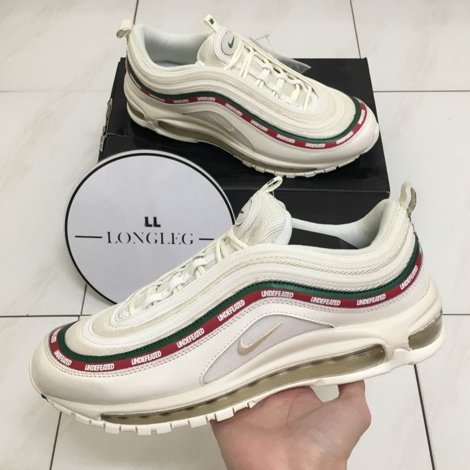 air max 97 undefeated blanche