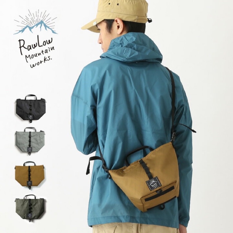 【鳥森】RawLow Mountain Works TabiTibi Tote X-Pac 登山輕量防水 胸前小包 現貨