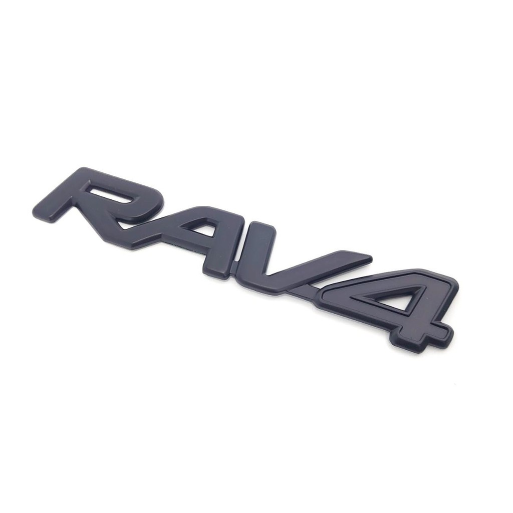 圓夢工廠 Toyota Rav4 RAV-4 超質感 後車箱 消光黑 黑色 烤漆黑 車身字貼 字標 標誌 字體 車標
