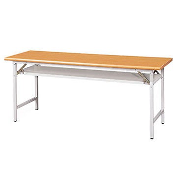木紋檯面折合式會議桌 2.5×6尺【nicegoods】