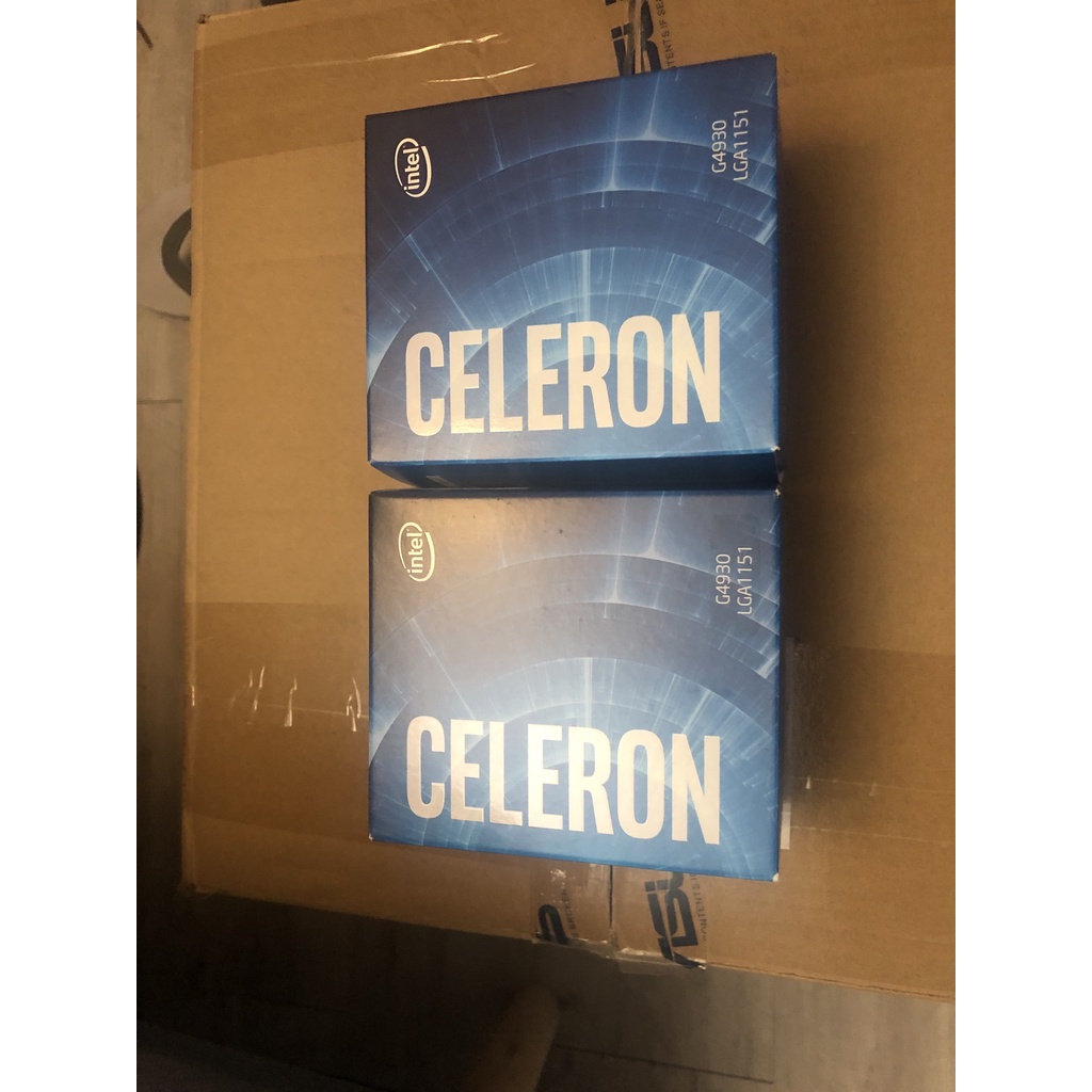 **礦渣**全新 CPU INTEL 盒裝 Celeron G4930 盒裝有風扇 欣亞貨