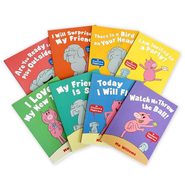 Elephant and Piggie Collection (8冊合售)/大吉象和小豬寶 (8冊合售)/Mo Willems eslite誠品