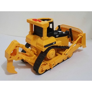 CAT Caterpillar 黃色大型工程車/拖拉機/推土機(有燈和音效)