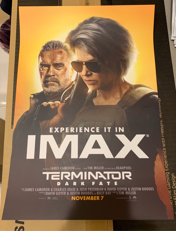 現貨 魔鬼終結者 海報 IMAX
