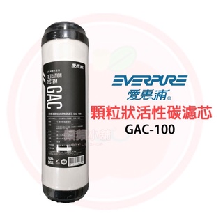 ❤️頻頻小舖❤️ EVERPURE 愛惠浦 GAC-100 顆粒狀活性碳濾芯 10吋 GAC100 活性碳 濾心 公司貨