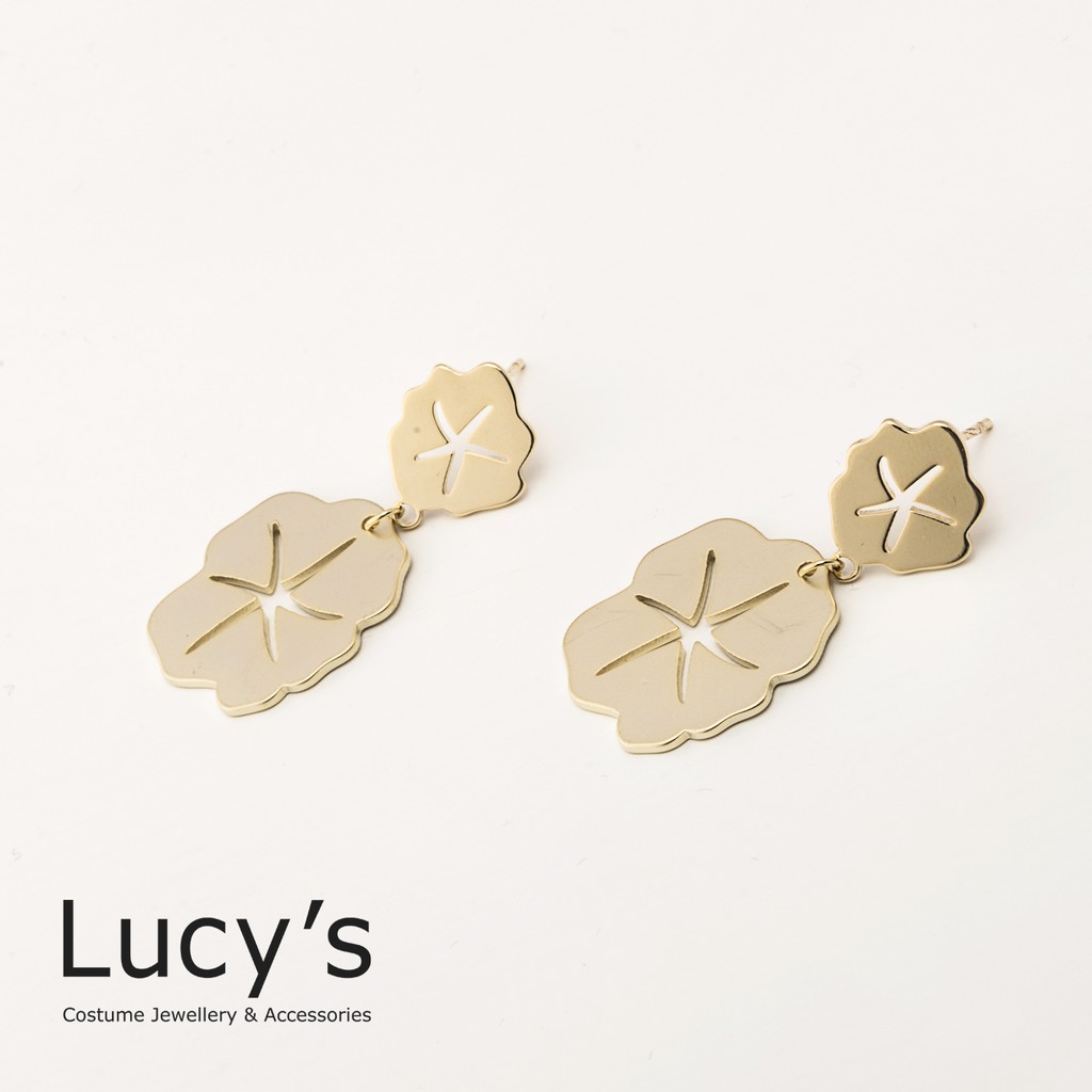Lucy's 荷葉片片 耳環 (95729)