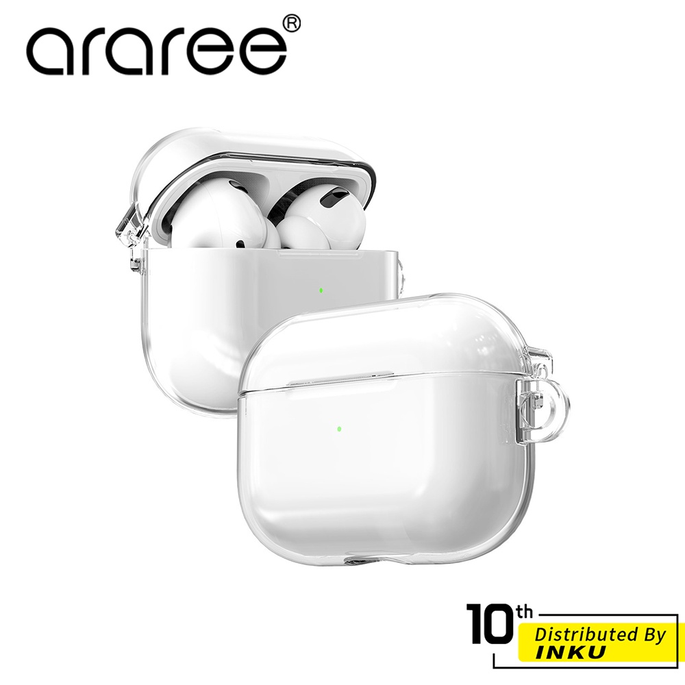 araree AirPods 3/Pro Case 保護套 透明 韓國 蘋果 無線藍芽耳機 不易泛黃 防滑
