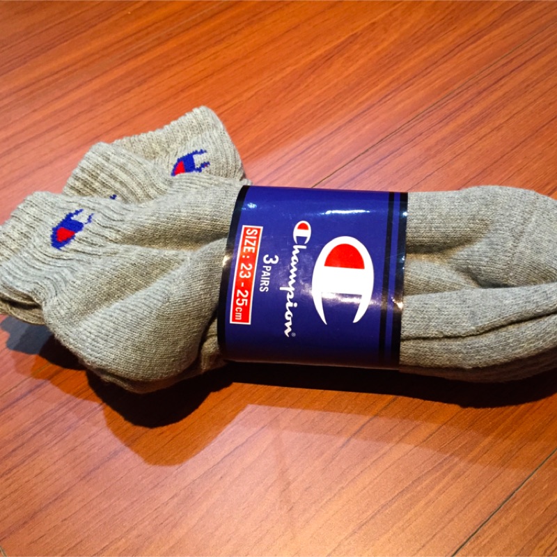 [日本帶回🇯🇵] Champion Logo襪（23-25）3雙1包