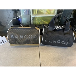 KANGOL 🇬🇧袋鼠🦘61251705 斜背 行李袋 健身運動 街頭潮流 購物穿搭 多隔層 三用 小圓桶包 $1580