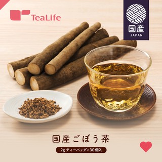 【TeaLife】提來福 日本國產牛蒡茶 30包 健康茶 茶包 日本靜岡茶鋪 日本直送