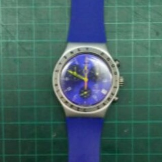 Swatch 2000年雪梨奧運紀念三環計時手錶