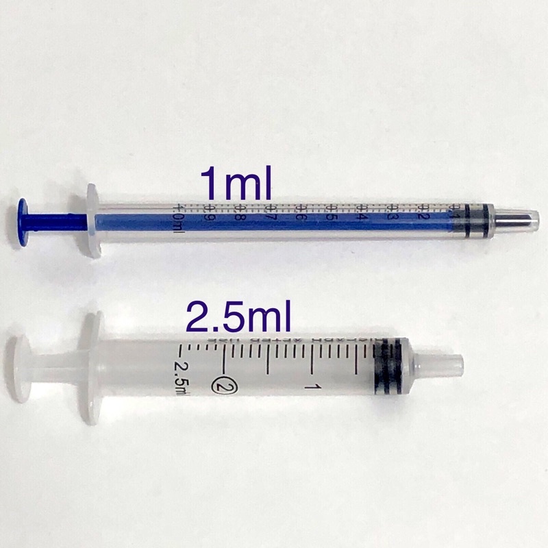 餵食器 ❤️ 1ml 3ml 餵食針筒 小動物餵食器 倉鼠/刺蝟/蜜袋鼯/松鼠/黃金鼠/天竺鼠/兔