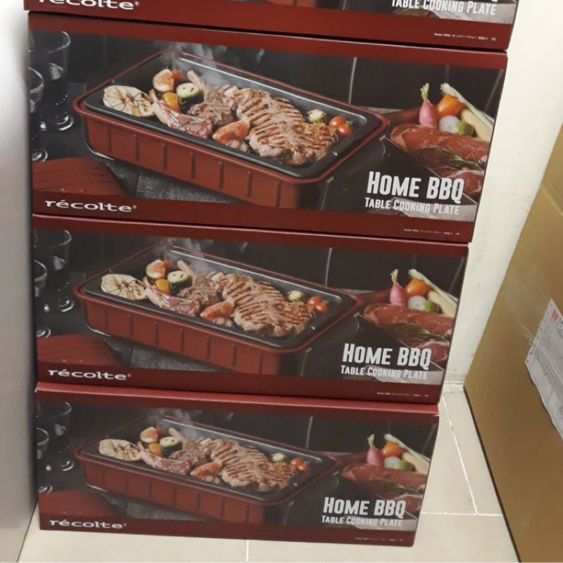 recolte 日本麗克特 Home BBQ 電烤盤（桃園可面交）