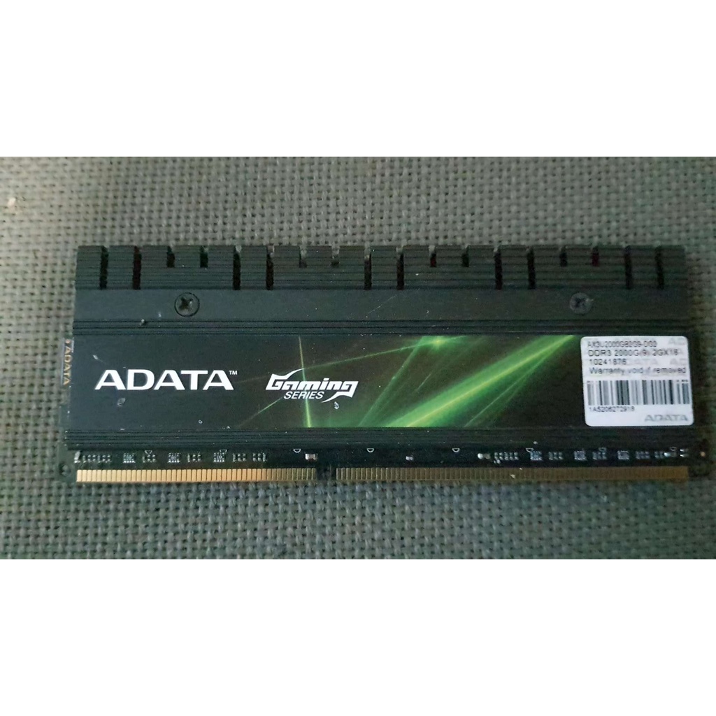 含稅 威剛 終保 DDR3 2000G 2GX16 2GB 09R598