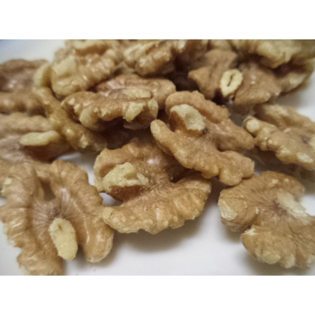 【野果集工坊】原味核桃Plain Walnuts 600g 經濟包，美國加州1/2核桃，低溫烘焙，健康美味