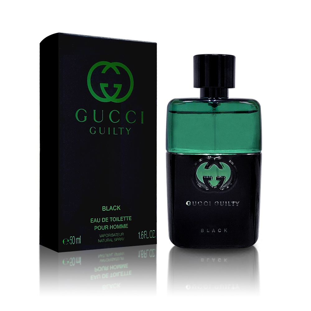 ✨全新✨GUCCI GUILTY BLACK 罪愛夜男性淡香水 EDT 50ML