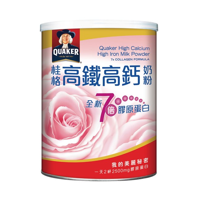桂格高鐵高鈣奶粉膠原蛋白配方1.5公斤【家樂福】