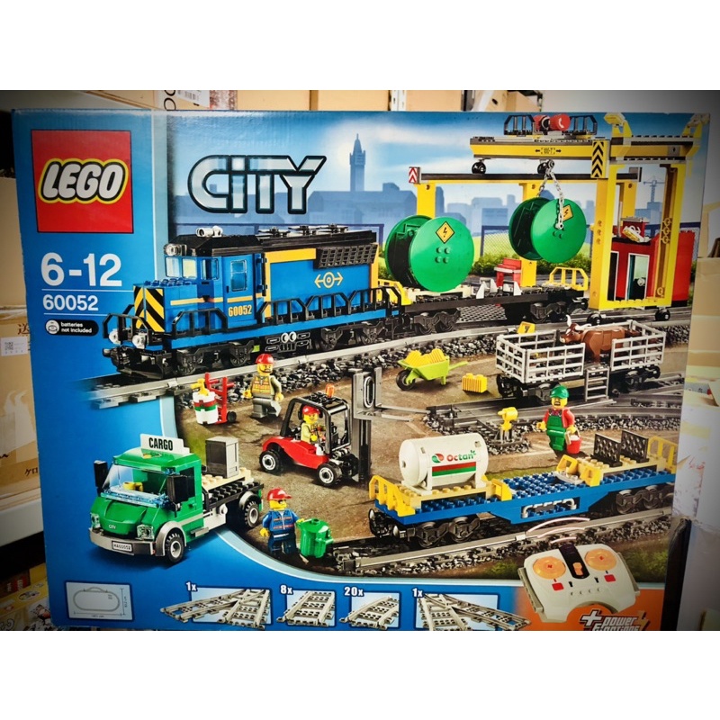 樂高 LEGO 60052 城市 貨運 火車 全新未拆 絕版