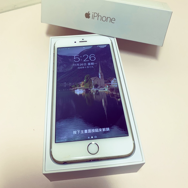 iPhone 6 Plus 金色［蘋果手機］64G 二手 狀態好 ，送新手機殼