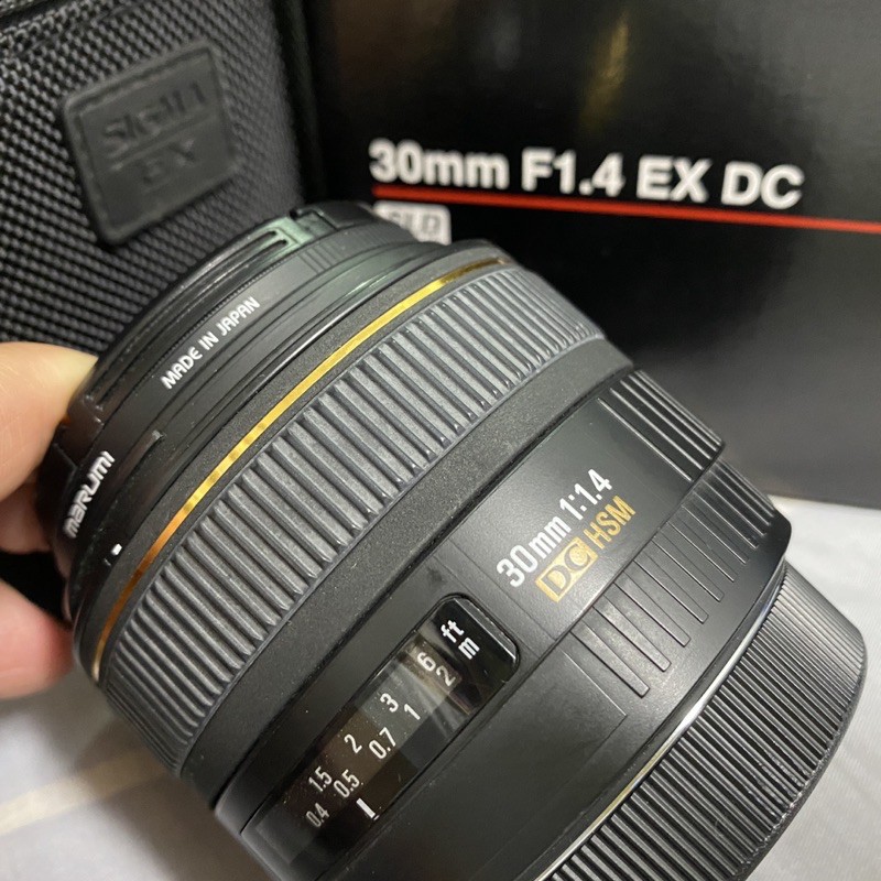 SIGMA 30mm F1.4 DC HSM for Canon 恆伸公司貨&lt;二手&gt;