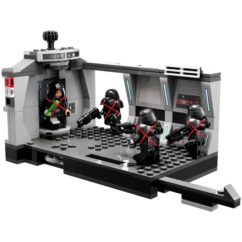 ［想樂］『拆賣』全新 樂高 Lego 75324 不含人偶及其配件 拆盒場景