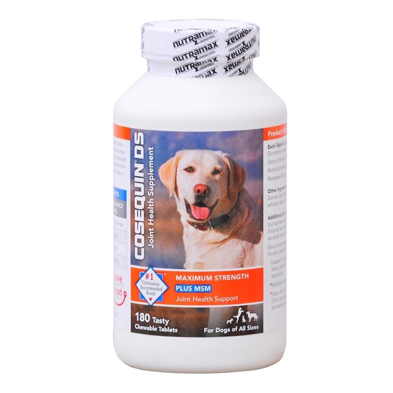 COSEQUIN DS （含MSM)狗狗骨骼保健品。180粒