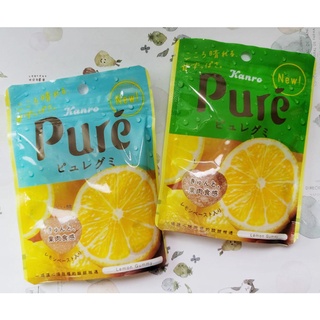 甘樂Kanro Pure鮮果實軟糖-檸檬口味56g即期品 (效期2025/07/18)市價59元特價23元