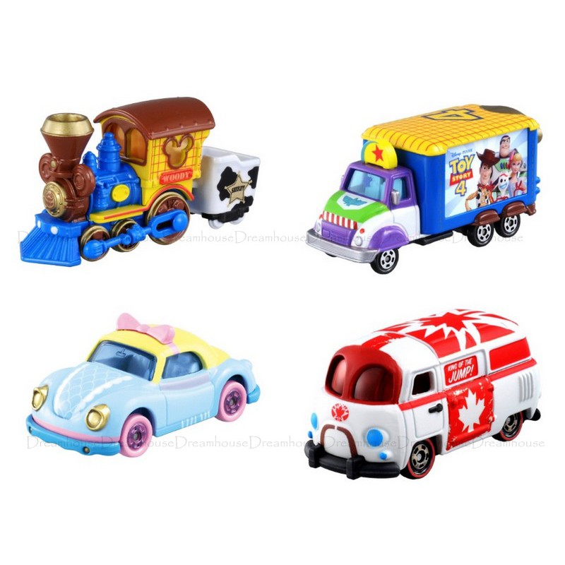 日本帶回 TAKARA 玩具總動員 卡繃公爵 牧羊女 胡迪 叉奇 多美車 tomica 小車車 玩具車 迪士尼