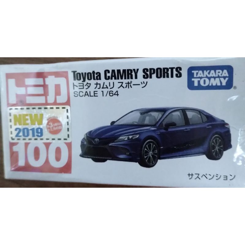 TOMICA 多美 小汽車 100 Toyota camry sports 豐田汽車
