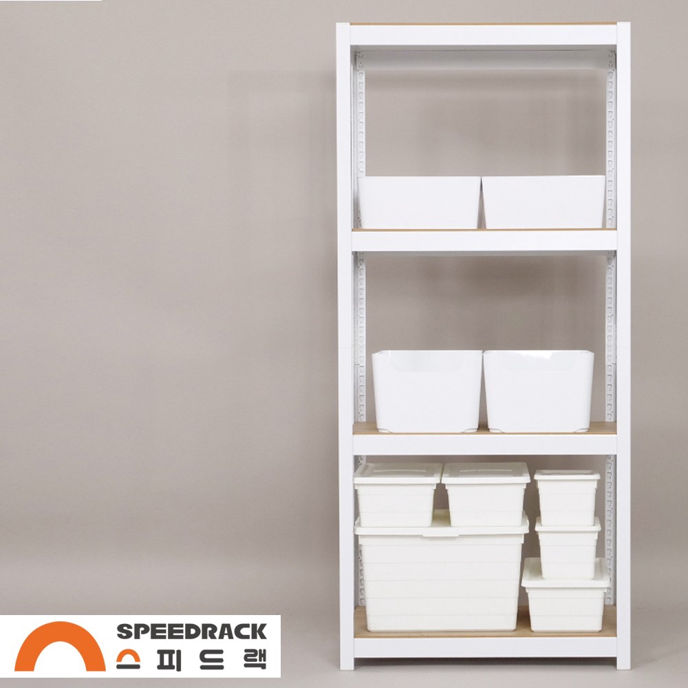 韓國speed Rack 角鋼四層架白色80x40x180cm 蝦皮購物