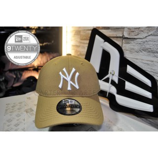 New Era MLB NY Yankees Khaki 9Twenty Dadhat 紐約洋基隊深卡其色可調老帽軟式