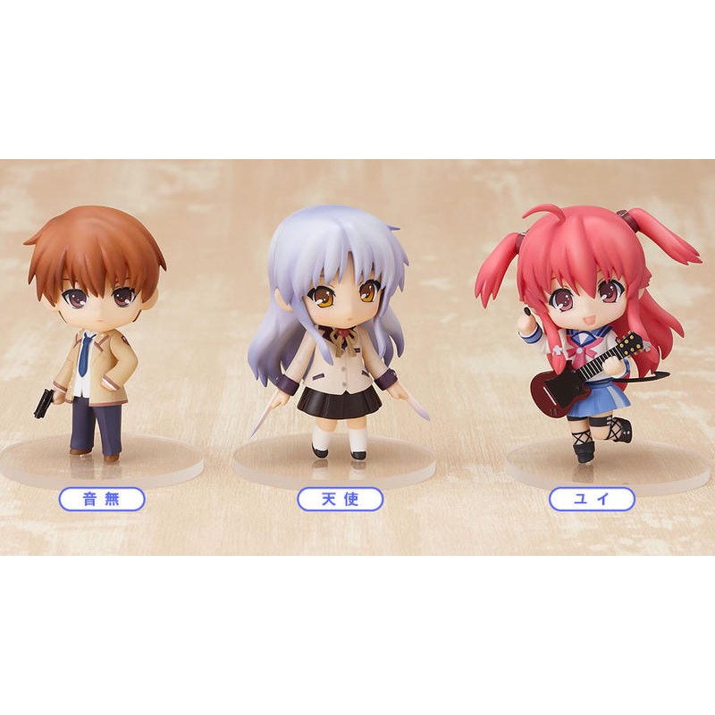 自有收藏 日版 Angel Beats Set01 02 Gsc 小黏土人天使音無唯 整套合賣 蝦皮購物