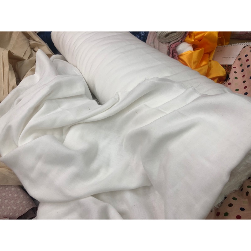 雙層紗布/二重紗/嬰兒用布/寶寶/純棉(口罩，嬰兒浴巾,手帕，圍兜兜,口水巾， 紗布尿布）~純白色